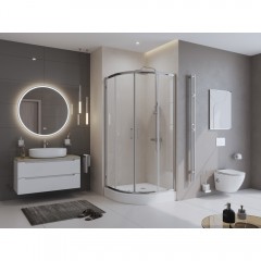 Душевой угол BelBagno Uno UNO-195-R-2-80-C-Cr