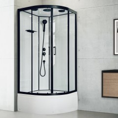 Душевая кабина Royal Bath Fato RB100CK-T-BL