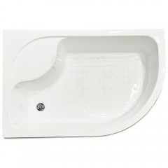 Душевой угол Royal Bath Practic RB8120BK-C-BL-L