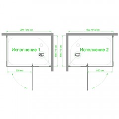 Душевое ограждение Royal Bath RB7010HPVD-T