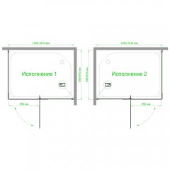 Душевое ограждение Royal Bath RB9120HPVD-C