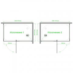 Душевое ограждение Royal Bath RB8130HPVD-C