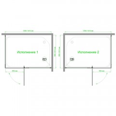 Душевое ограждение Royal Bath RB1140HPVD-T