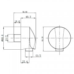 Шланговое подключение AQUAme AQM8710MB