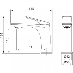 Смеситель для раковины Grossman Galaxy 510.K35.01.320