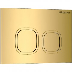 Инсталляция Grossman 900.K31.01.000 + кнопка смыва 700.K31.02.300.300 + унитаз GR-4411SQC безободковый торнадо с сиденьем