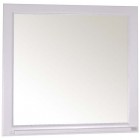 Зеркало ASB-Woodline Бергамо 85 белый массив ясеня
