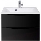 Тумба под раковину BelBagno Marino 65 nero lucido MARINO-650-2C-SO-NL-P