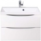 Тумба с раковиной BelBagno Marino 70 bianco lucido