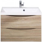 Тумба с раковиной BelBagno Marino 70 rovere bianco