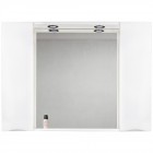 Зеркальный шкаф BelBagno Marino 120 bianco lucido MARINO-SPC-1200/750-2A-BL-P