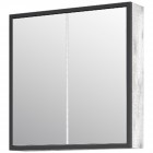 Зеркало-шкаф Corozo Айрон 60 чёрный/антик SD-00000278