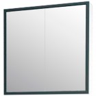 Зеркало-шкаф Corozo Айрон 60 чёрный/белый SD-00000392