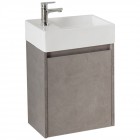 Тумба с раковиной BelBagno Kraft Mini pietra grigio L