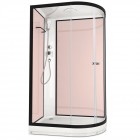 Душевая кабина Domani-Spa Delight 128 L розовые стенки/прозрачное стекло DS01D128LLPcCl00