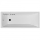 Ванна чугунная Vinsent Veron Square 170x75 с ножками