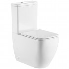 Унитаз BelBagno Luce BB2197CP-TOR+BB2197T+SC безободковый торнадо