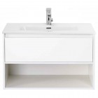 Тумба под раковину BelBagno Kraft 80 bianco opaco KRAFT-800-1C-SO-BO