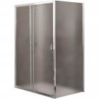 Душевое ограждение BelBagno Unique UNIQUE-AH-1-100/115-80-P-Cr