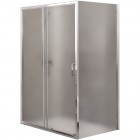 Душевое ограждение BelBagno Unique UNIQUE-AH-1-110/125-90-M-Cr