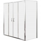 Душевое ограждение BelBagno Unique UNIQUE-AH-21-150/180-100-C-Cr