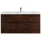 Тумба под раковину BelBagno Marino-H60 110 rovere moro MARINO-H60-1100-2C-SO-RW-P