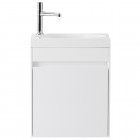 Тумба под раковину BelBagno Pietra Mini 40 R bianco lucido PIETRA MINI-400-1A-SO-BL-R