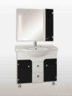 Комплект мебели для ванны Пион 80Н "стекло цветное" ASB-Mebel